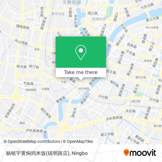 杨铭宇黄焖鸡米饭(镇明路店) map
