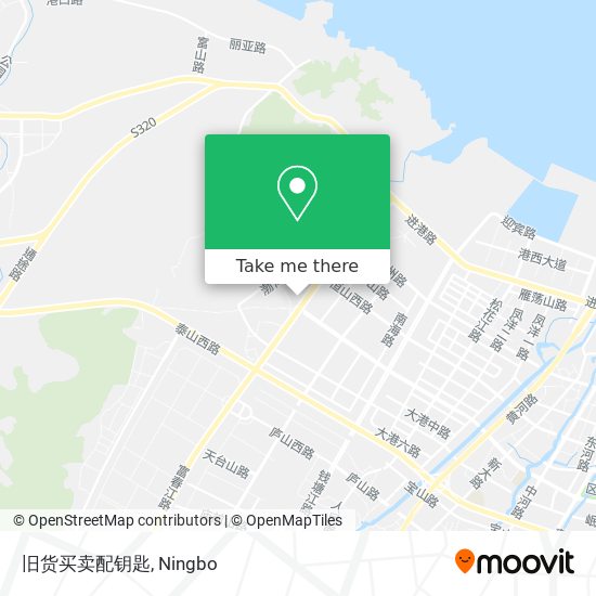 旧货买卖配钥匙 map