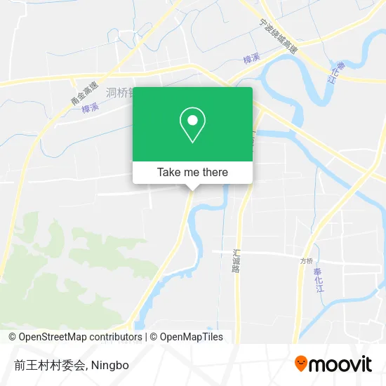 前王村村委会 map