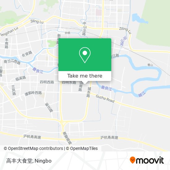 高丰大食堂 map