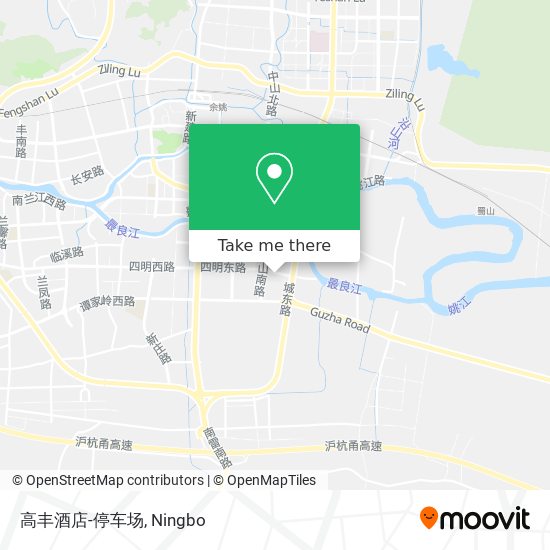 高丰酒店-停车场 map