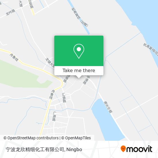 宁波龙欣精细化工有限公司 map
