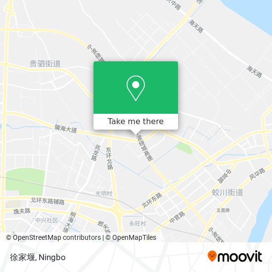 徐家堰 map