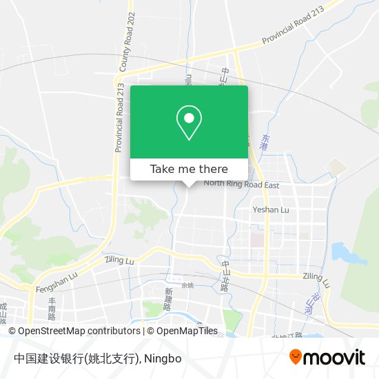 中国建设银行(姚北支行) map