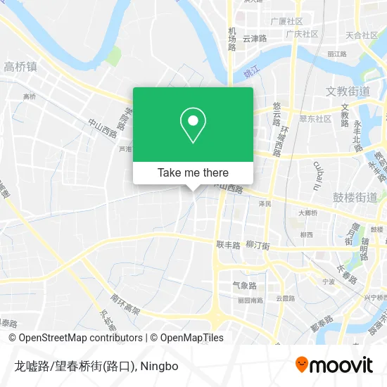 龙嘘路/望春桥街(路口) map