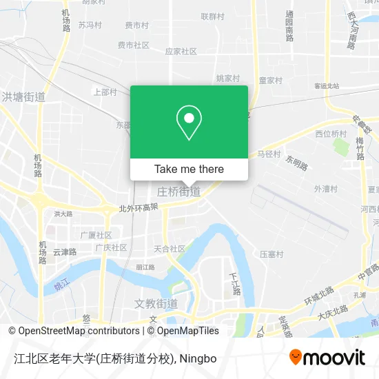 江北区老年大学(庄桥街道分校) map