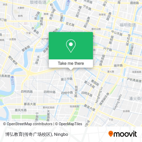 博弘教育(传奇广场校区) map