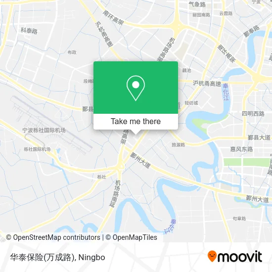 华泰保险(万成路) map