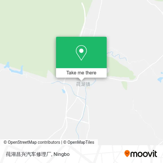 莼湖昌兴汽车修理厂 map
