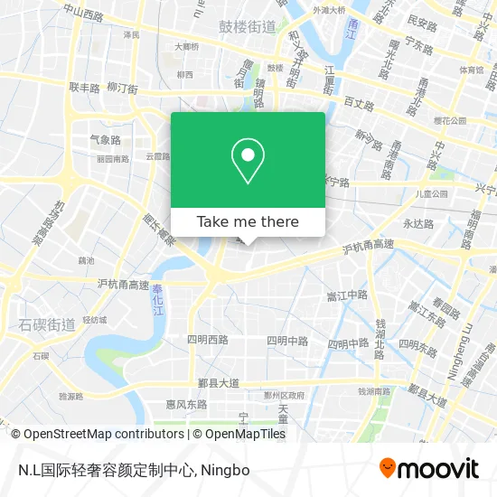 N.L国际轻奢容颜定制中心 map
