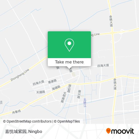 嘉悦城紫园 map