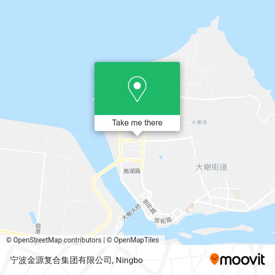 宁波金源复合集团有限公司 map