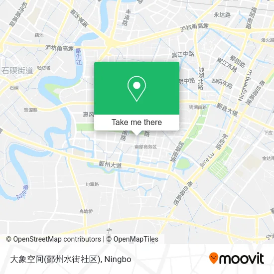 大象空间(鄞州水街社区) map
