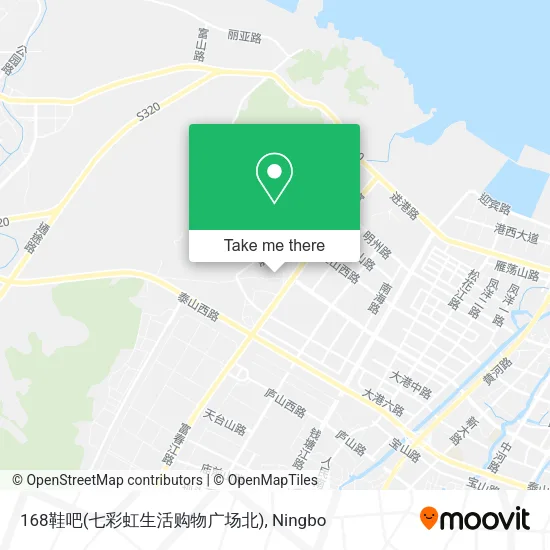 168鞋吧(七彩虹生活购物广场北) map