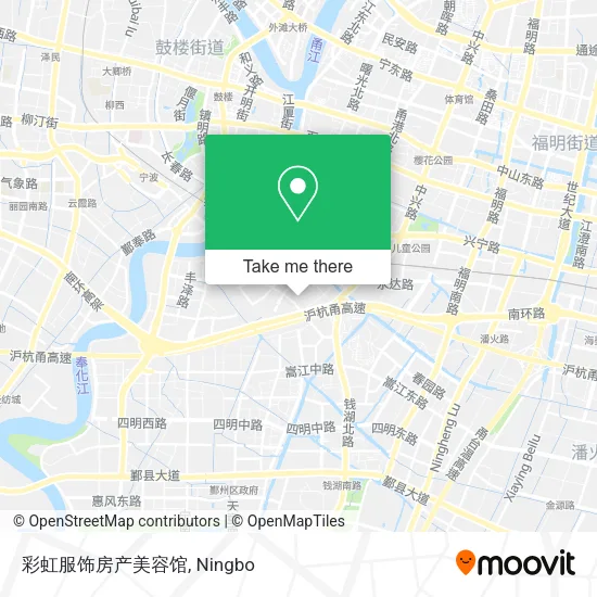 彩虹服饰房产美容馆 map