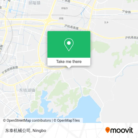 东泰机械公司 map