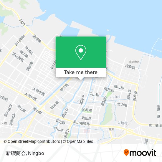 新碶商会 map