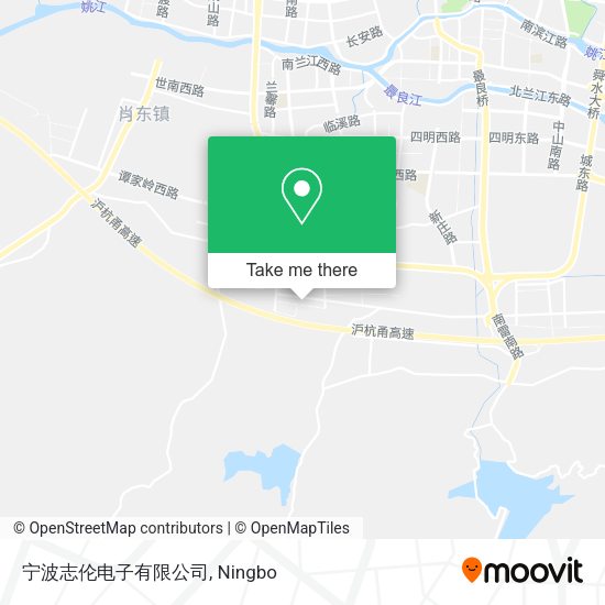 宁波志伦电子有限公司 map
