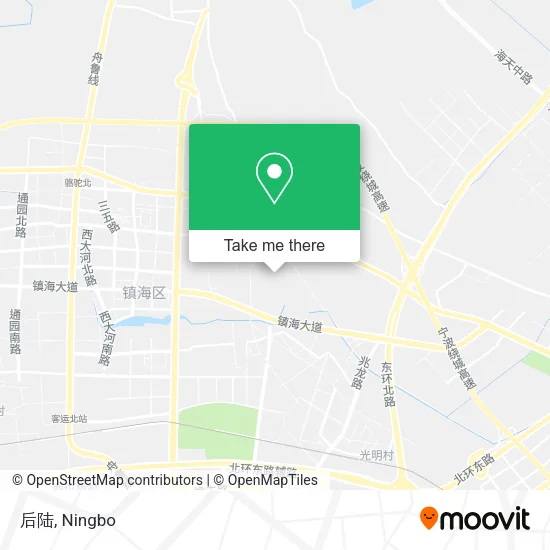 后陆 map