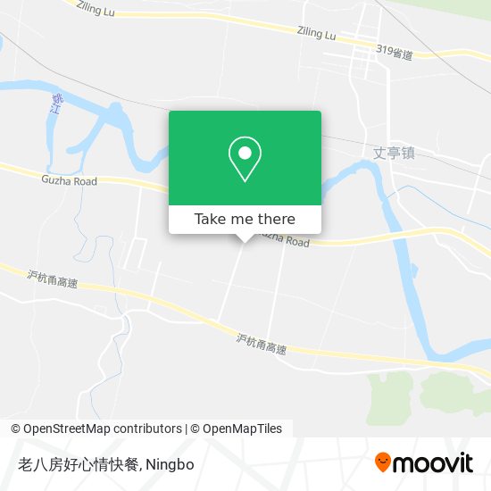 老八房好心情快餐 map