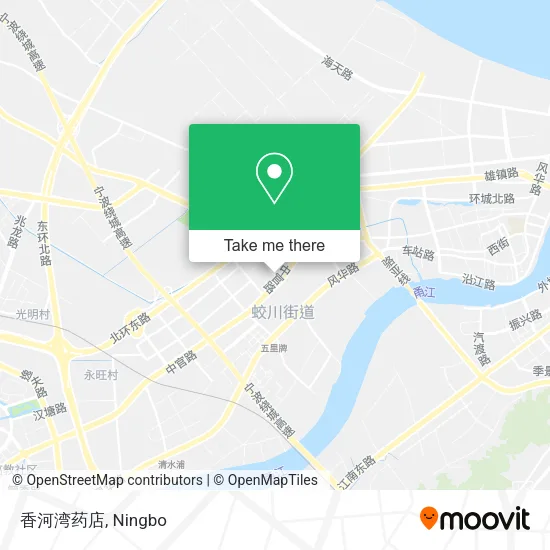 香河湾药店 map