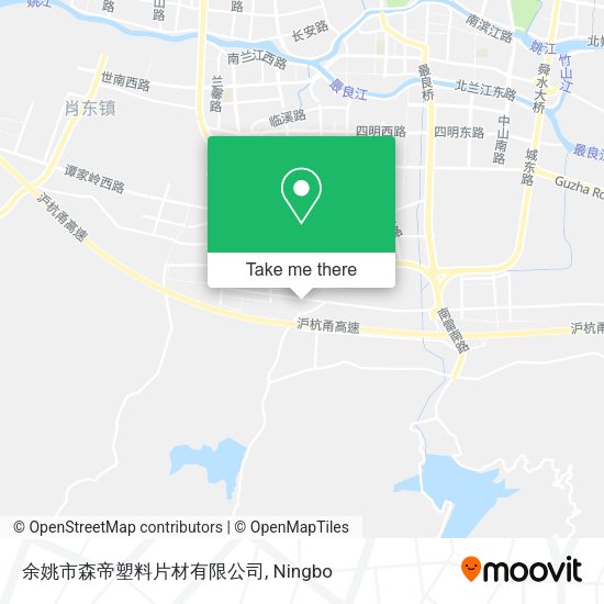 余姚市森帝塑料片材有限公司 map