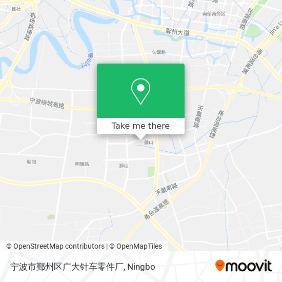 宁波市鄞州区广大针车零件厂 map