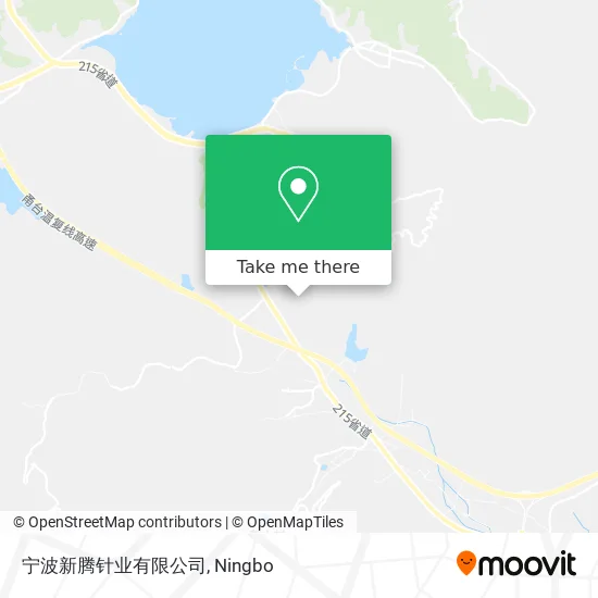 宁波新腾针业有限公司 map
