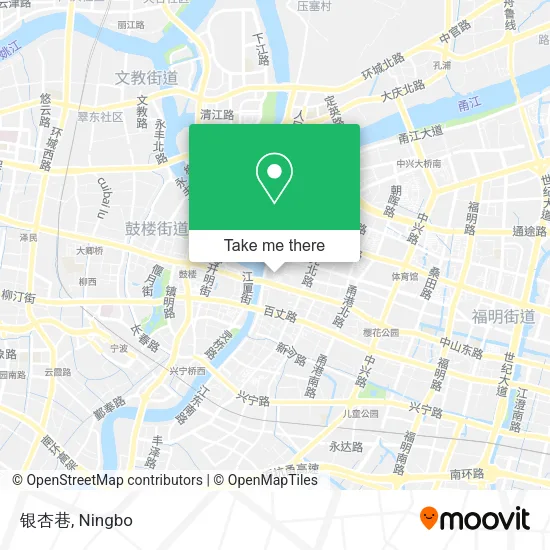 银杏巷 map