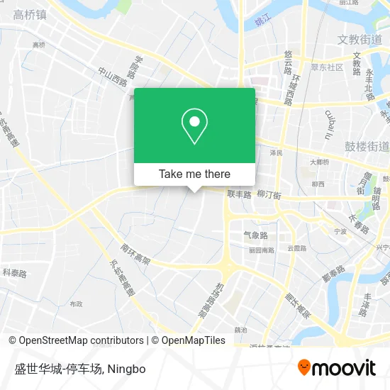 盛世华城-停车场 map