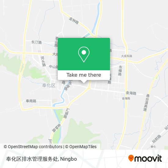奉化区排水管理服务处 map