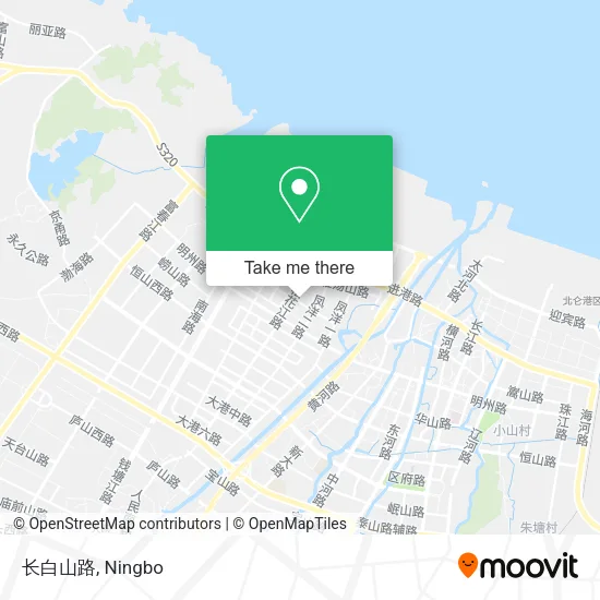 长白山路 map