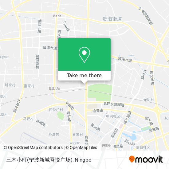 三木小町(宁波新城吾悦广场) map