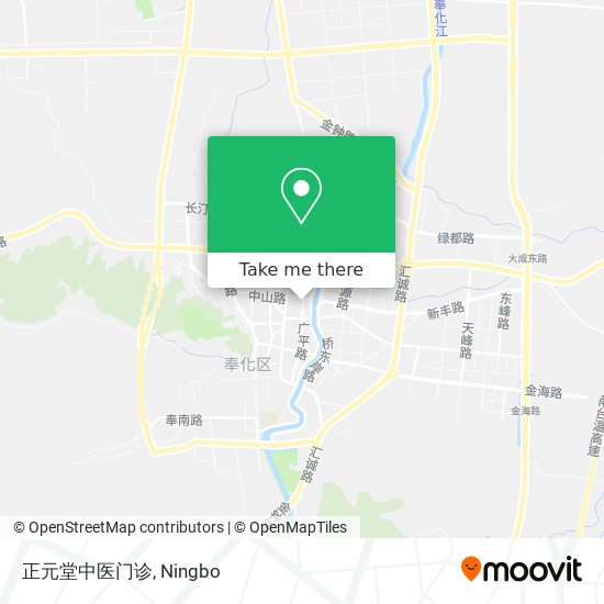 正元堂中医门诊 map