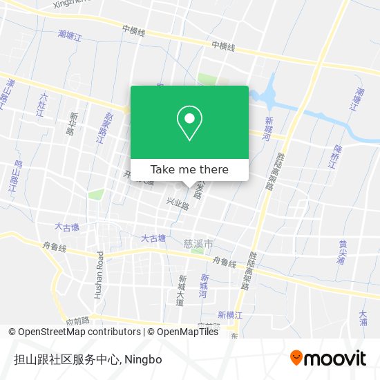担山跟社区服务中心 map