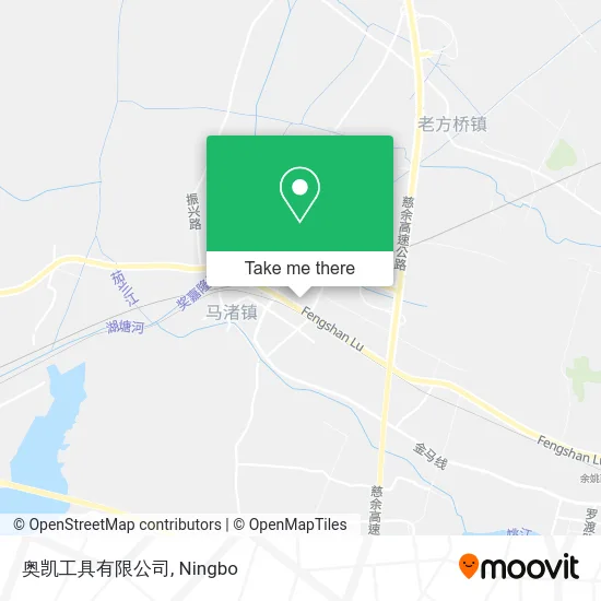 奥凯工具有限公司 map