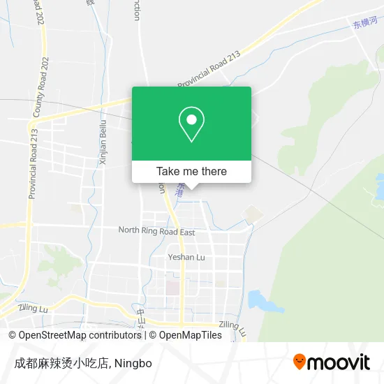 成都麻辣烫小吃店 map