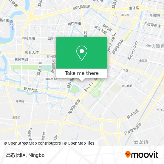 高教园区 map