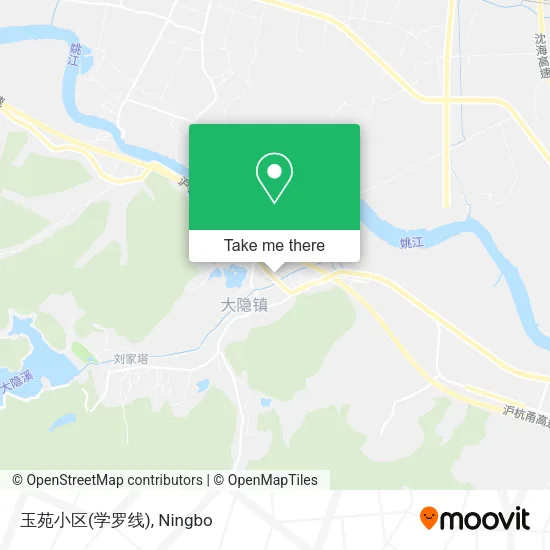 玉苑小区(学罗线) map