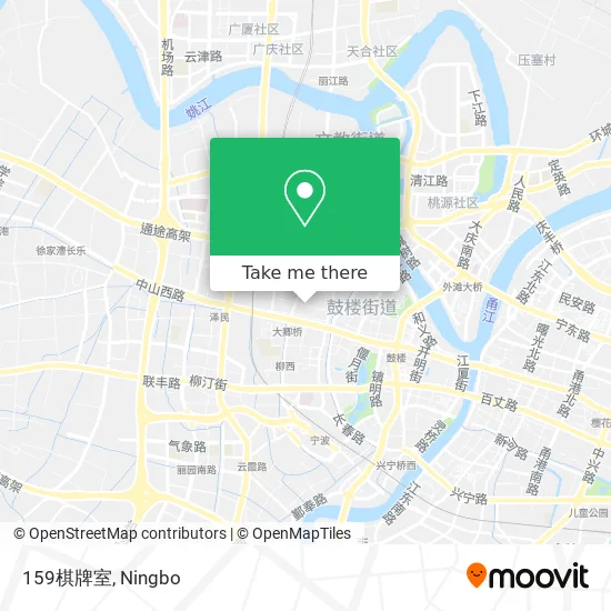 159棋牌室 map