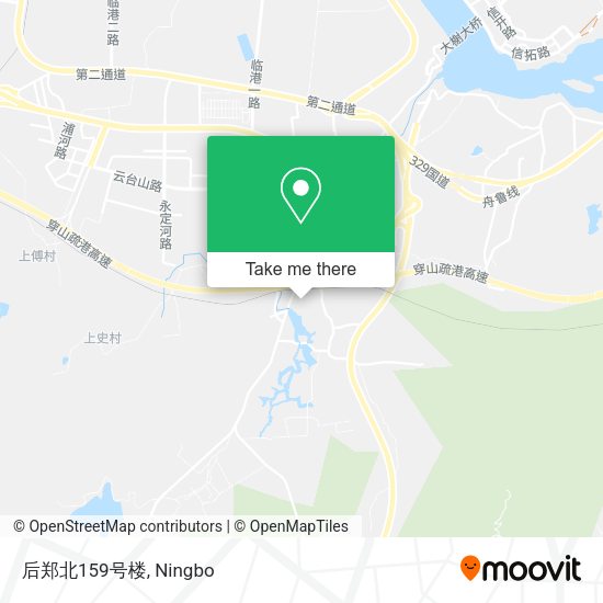 后郑北159号楼 map