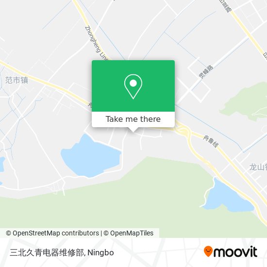 三北久青电器维修部 map