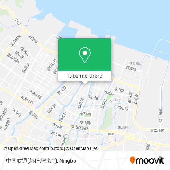 中国联通(新矸营业厅) map