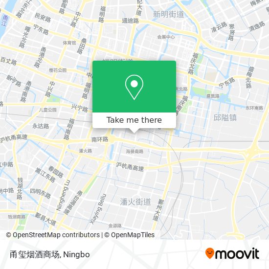 甬玺烟酒商场 map