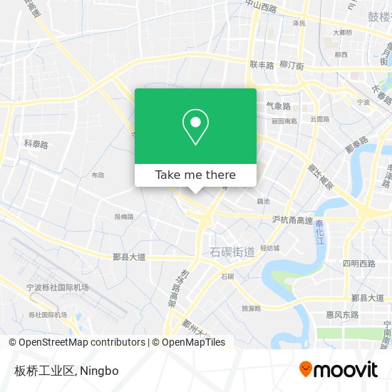 板桥工业区 map