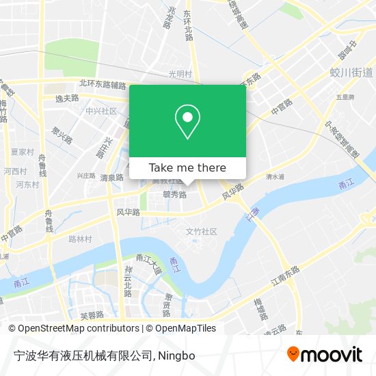 宁波华有液压机械有限公司 map