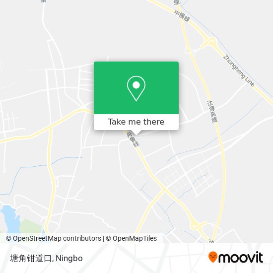 塘角钳道口 map