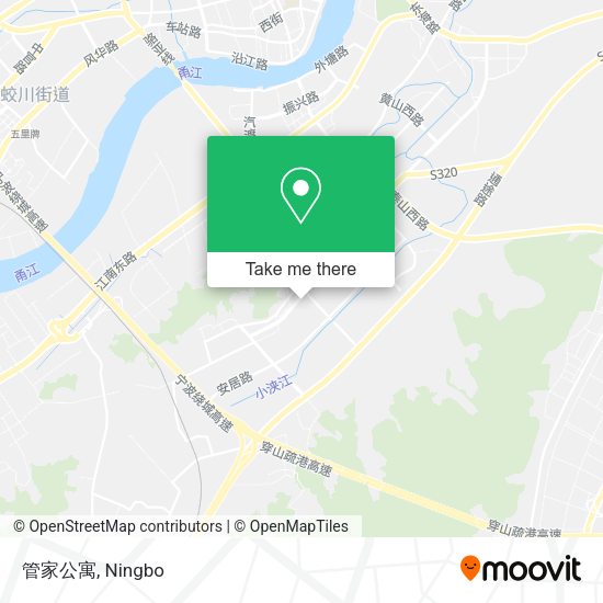 管家公寓 map