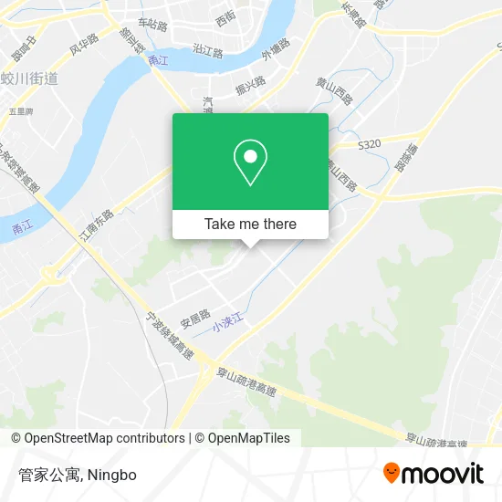 管家公寓 map