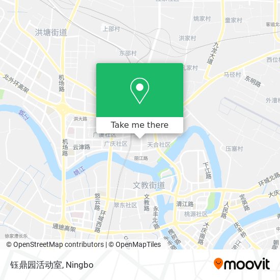 钰鼎园活动室 map
